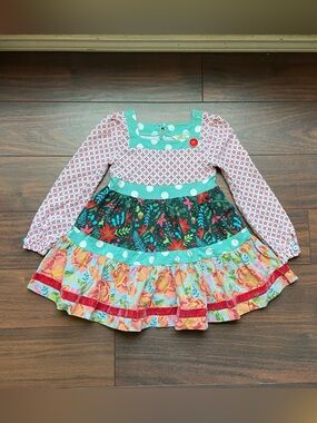 MATILDA JANE Long Sleeve Dress Sz 4